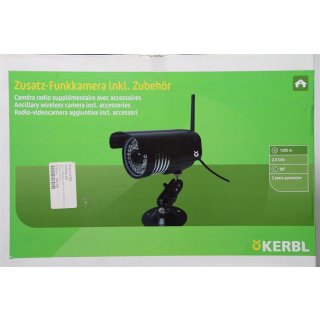 Kerbl 1086 Kameraset inklusiv Antenne und Zubehör 2,4 GHZ