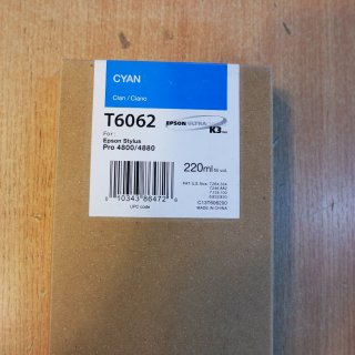 Epson T6062 - Druckerpatrone - 1 x Cyan