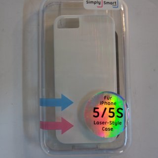 Simply Smart Laser-Style Case  für iPhone 5/5S