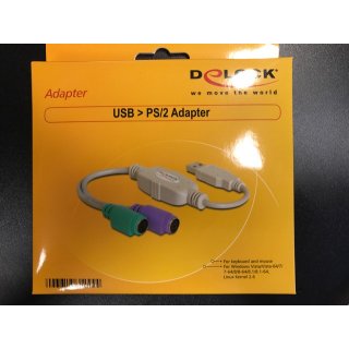 DeLOCK USB to PS/2 Adapter