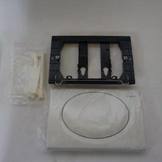 Geberit 115.750.11.1 Betätigungsplatte Rumba für Spül-Stopp-Spülung, weiß- alpin