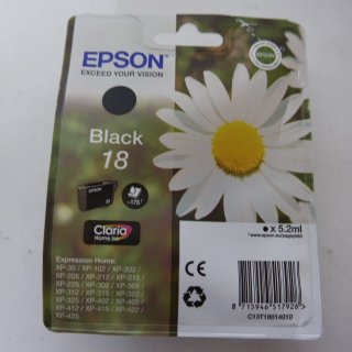 Epson 18 - 5.2 ml - Schwarz -