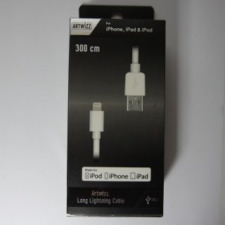 Artwizz Lightning-Kabel - Lightning (M) bis USB (M) - 3 m