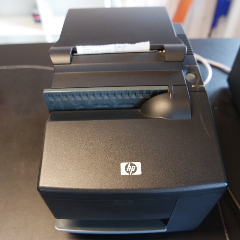 HP Hybrid Thermal Printer with MICR Belegdrucker zweifarbig (mono