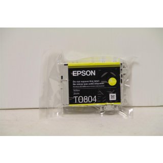 Epson T0804 - Druckerpatrone - 1 x Gelb bulk