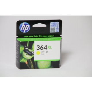 HP 364XL Tinte gelb hohe Kapazität 6ml 750 Seiten 1er-Pack with Vivera