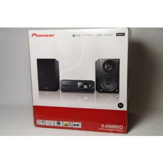 Pioneer X-HM86D Home audio micro system 130W Schwarz