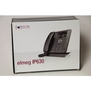 Elmeg IP630 - VoIP-Telefon - SIP - 4 Leitungen - Schwarz (5530000216)
