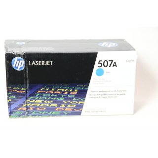 HP 507A Cyan   LaserJet Tonerkartusche