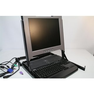 Dell TK9HH 17" Display mit Tastatur und Touchpad