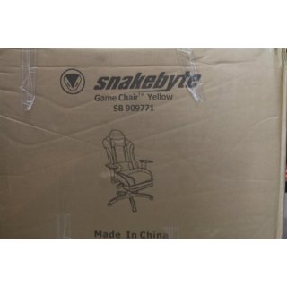 snakebyte Universal Gaming Seat gelb