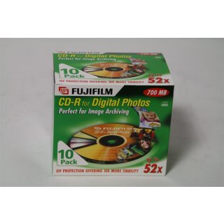 Fujifilm 10 x CD-R - 700 MB (80 Min) 52x