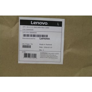 Lenovo 3m LC-LC OM3 3m LC LC Glasfaserkabel