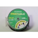 Fujifilm Printable CD-R 80min/700MB, 25er-Pack bis zu 52x...