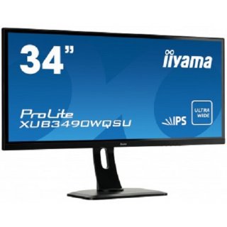 iiyama ProLite XUB3490WQSU-B1 86.36 cm (34 ") UWQHD AH-IPS LED 3440 x 1440