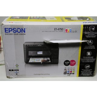 Epson EcoTank ET-4750 4800 x 1200DPI Tintenstrahl A4 33Seiten pro Minute WLAN