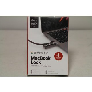 compulocks MacBook Lock Adapter mit Zahlenschloss für Apple MacBook Air/Pro