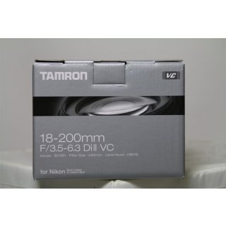 Tamron B018 - Zoomobjektiv - 18 -200 mm für NIKON