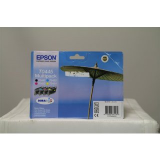 Epson Multipack T0445 - 4er-Pack - Schwarz, Gelb, Cyan, Magenta 2012