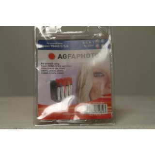 AGFAPHOTO ET044SET Epson C64 kompatibel Tinte SET T044540