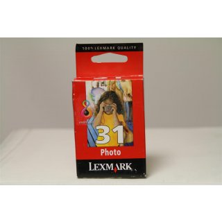 Lexmark  Cartridge No. 31 - Druckpatrone (Foto) - 1 x Farbe (Cyan, Magenta, Gelb)