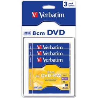 Verbatim DVD+RW 1.4GB 4x, 3er-Pack (43594)