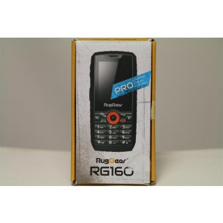 Ruggear RG160 - Schwarz - 3G GSM - Mobiltelefon