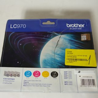 Brother LC970 Value Pack - 4er-Pack MHD abgelaufen!