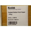 Kodak Coated Matte Print Inkjet Paper 61cm x 30,5m...