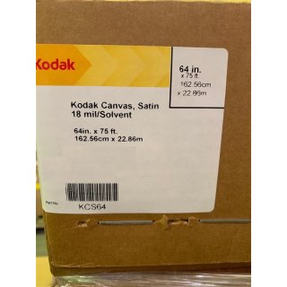 Kodak Satin Solvent Canvas 162,56cm x 22,86m (64" x 75 Roll)