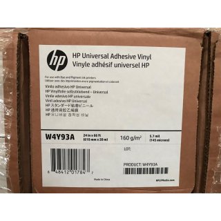 HP Universal Adhesive Vinyl  610mm x 20m (24"x66)