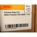 KODAK Premium Rapid-Dry White Film, Matte 5 mil 1270mm x...