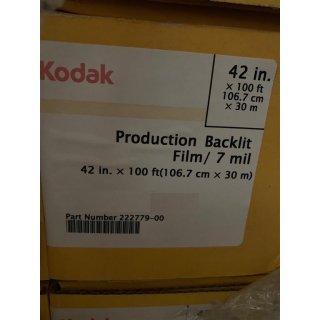 Kodak 222779-00 Production Backlit Film Roll 106,7 x 30m (42&quot; x 100)
