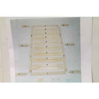 Gigapur G1 26875 Bett | Bettgestell mit Lattenrost | belastbar bis 195 kg je Element | Holzbett 80 x 200 cm