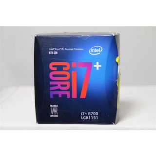Intel Core i7+ platform - Intel Core i7 8700