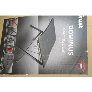 Dominus Gaming Tisch - 19 kg - Black