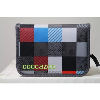 Coocazoo Stifteetui Federmäppchen PenSam Checkmate Blue Red checkmate blue red