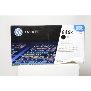HP Color LaserJet 646X - Tonereinheitl - Schwarz - 17.000 Seiten