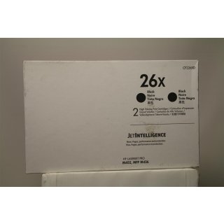 HP 26X  Doppelpack - 9000 Seiten - Schwarz