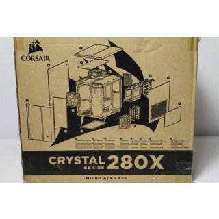 CORSAIR Crystal Series 280X - Tower - micro ATX