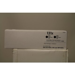 HP 131X - 2400 Seiten - Schwarz - 1 Stück(e)