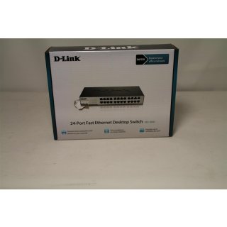 D-Link DES 1024D - Switch - unmanaged - 24 x 10/100