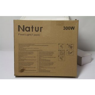 Natur 300W LED Strahler,30000LM Superhell Fluter,IP66 wasserdicht
