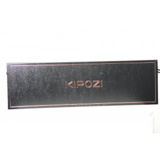 KIPOZI Pro Glätteisen locken und Glätten, Haarglätter Locken 2 in 1, Titan-Glätteisen mit Doppelspannung mit einstellbarer Temperatur, V7 Roségold