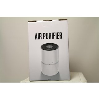 Luftreiniger Air Purifier (schwarz) Ionisator mit HEPA-Kombifilter 5-Stufen-Filterung mit 99,97% Filtrationsleistung mit LED, Perfekt gegen Staub und Haustier-Allergene, f&uuml;r Allergiker, Raucher, Asthma