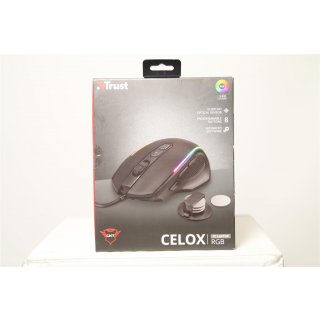 Trust GXT 165 Celox Gaming - Maus - ergonomisch