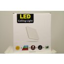 Ouyulong LED-Deckenleuchte, 36 W, quadratisch,...