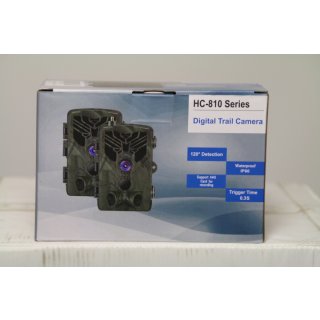 HC-810A 16MP Jagd-Hinterkamera wasserdichte Wilde Jagd Trail Tracking-1080P HD Infrarot-Nachtsicht-Kamera