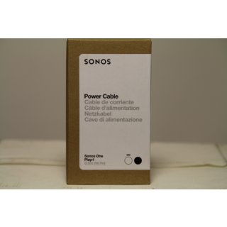 Sonos One/Play:1 - Long & Short Power Cable, White