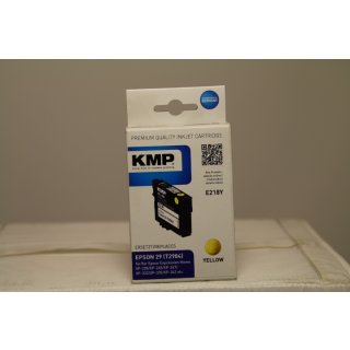 KMP E218Y - 3.2 ml - Gelb - compatible - Tintenpatrone